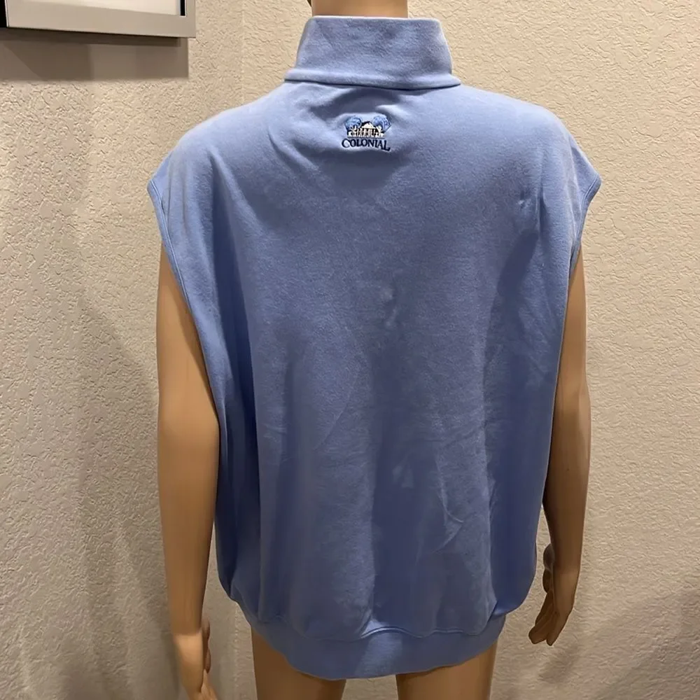 Polo Golf Ralph Lauren blue cotton vest